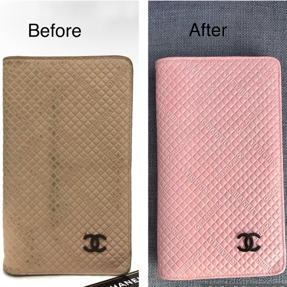 CHANEL Micro Chocolate Bar CC Logo Leather Long Bifold Wallet - Picture 12 of 12